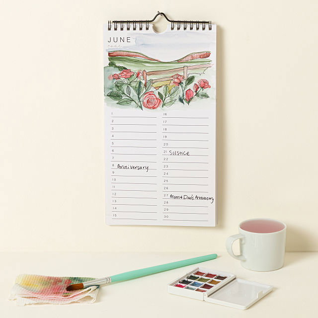 DIY Birth Month Flower Perpetual Calendar