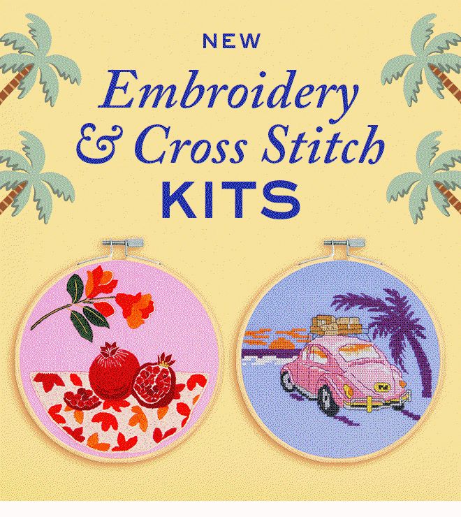 Embroidery & Cross Stitch Kits