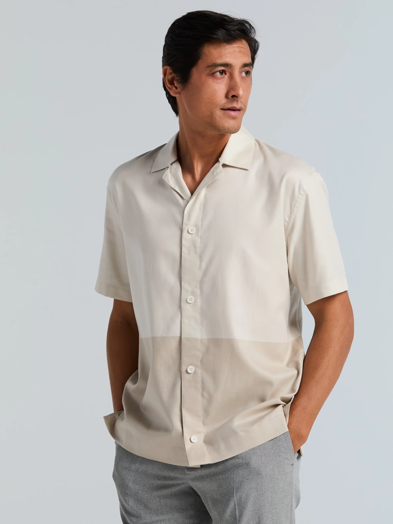 Tonal Colorblock Shirt Tonal Colorblock Shirt