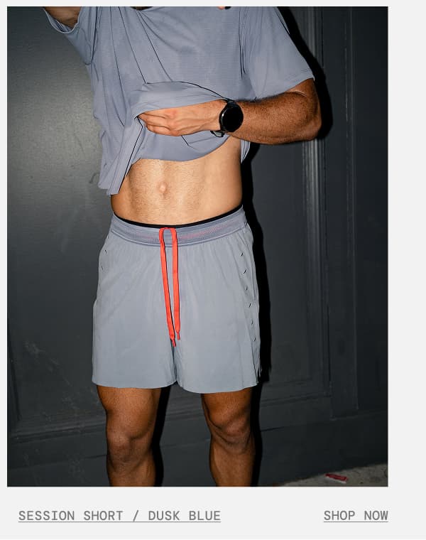 Shop Dusk Blue Session Short