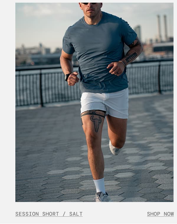 Shop Session Short in Salt White