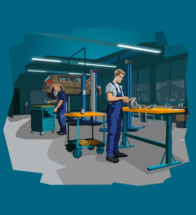 Ergonomie in der Werkstatt