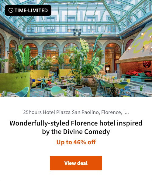 Wonderfully-styled Florence hotel inspired by the Divine Comedy