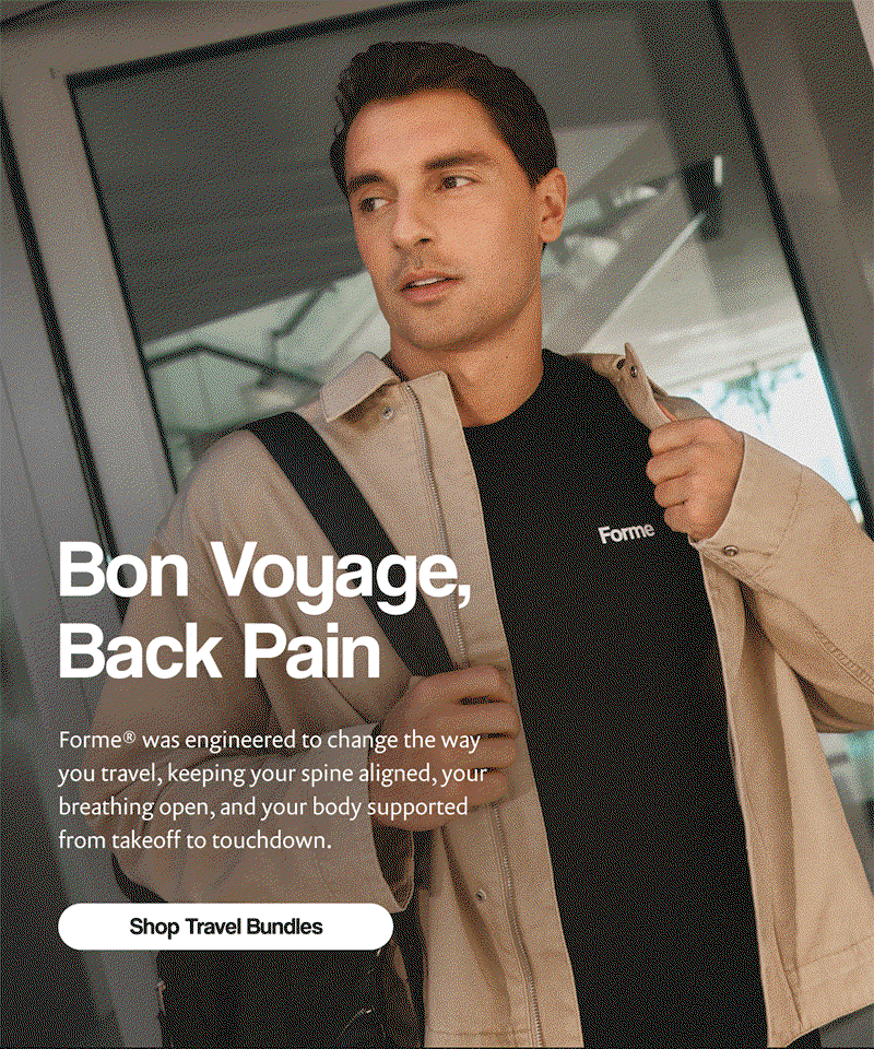 F | Bon Voyage, Back Pain | [ Shop Travel Bundles ]