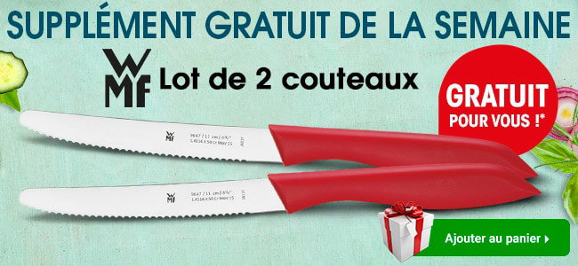 Lot de 2 couteaux