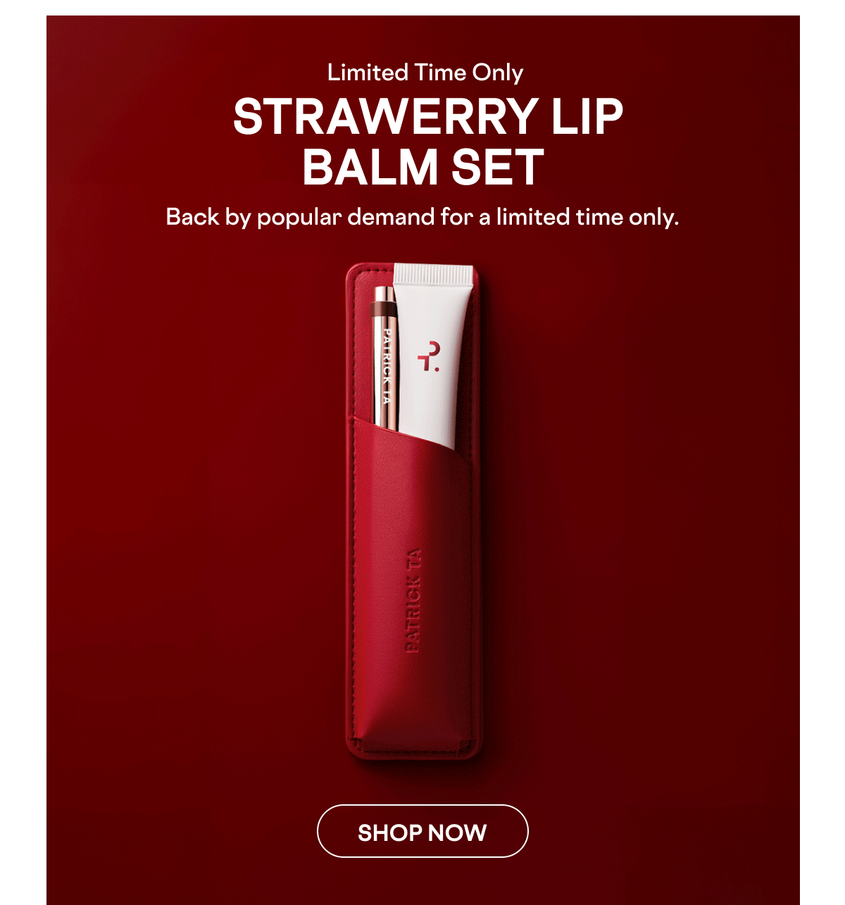 LIMITED TIME ONLY