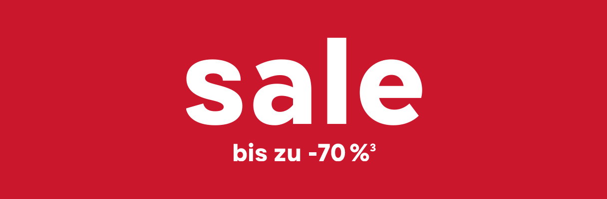 Sale im Online Shop