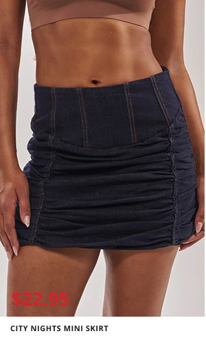 CITY NIGHTS MINI SKIRT