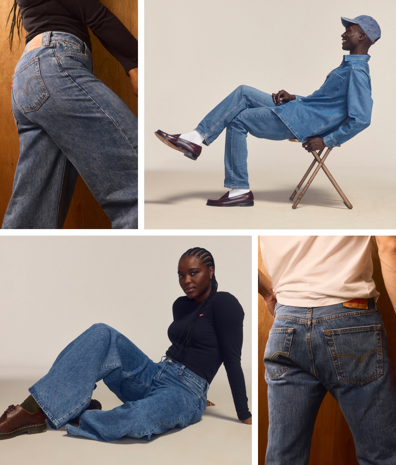 MEDIUM WASH JEANS