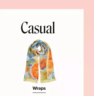 Casual. Shop midi and wrap dresses.