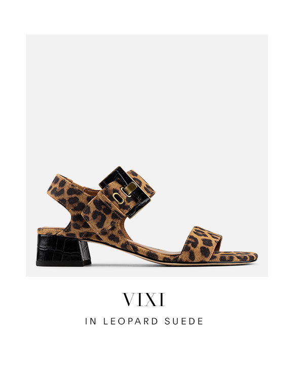 VIXI IN LEOPARD SUEDE