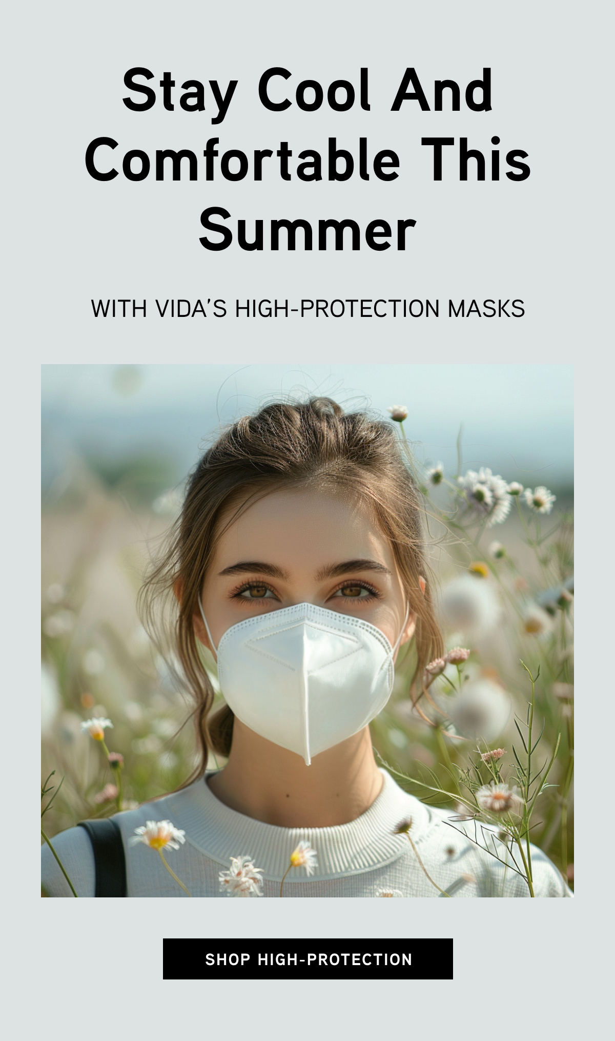 Stay Cool and Comfortable This Summer: With VIDA’ High-Protection Masks