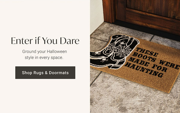 Enter If You Dare | Shop Rugs & Doormats >