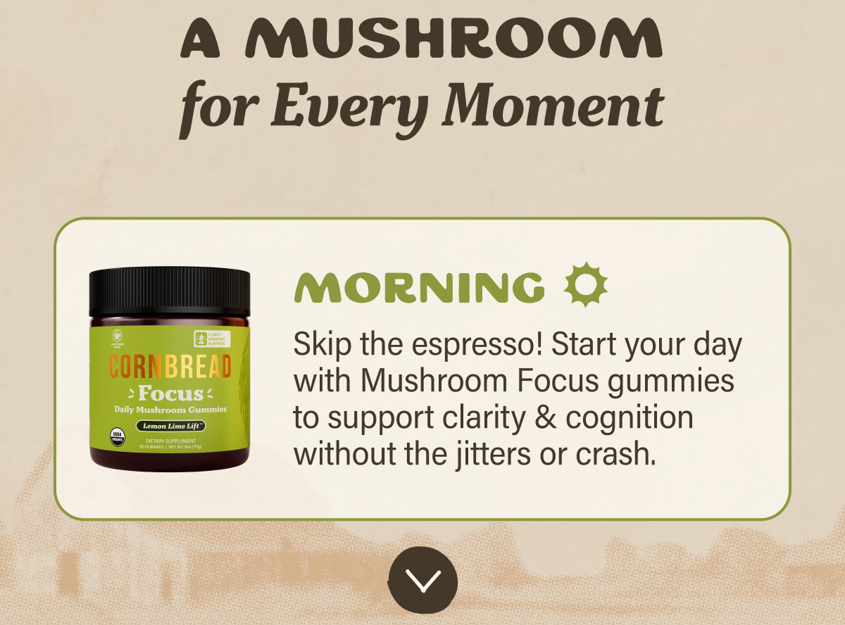 Morning: Focus Mushroom Gummies