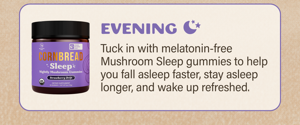 Evening: Sleep Mushroom Gummies