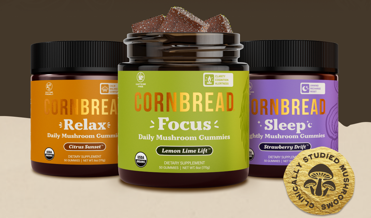 Mushroom Gummies: Focus, Relax and Sleep