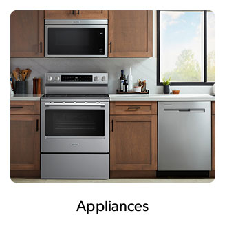 Click to shop Appliances