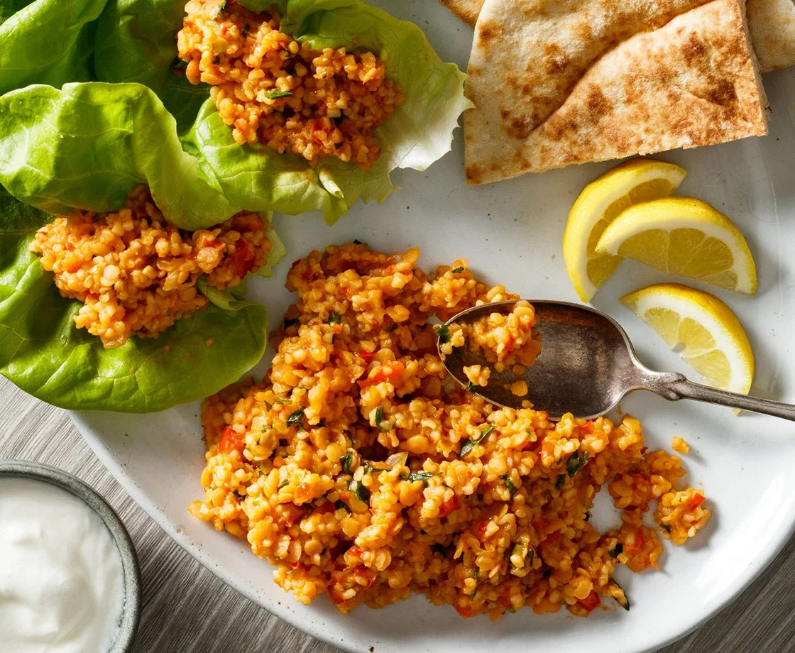 Red Lentil Kibbeh