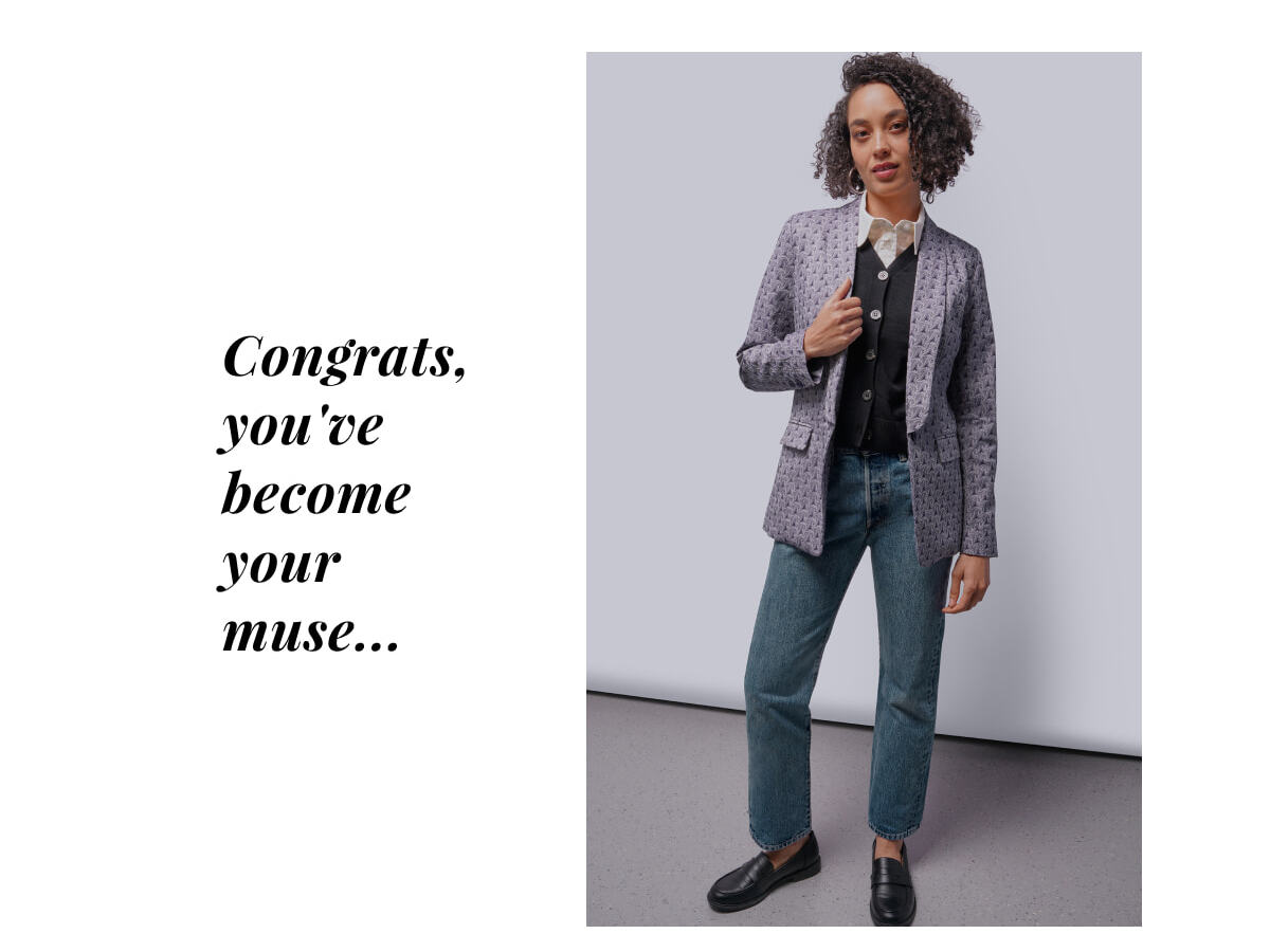 Congrats, you've become your muse...