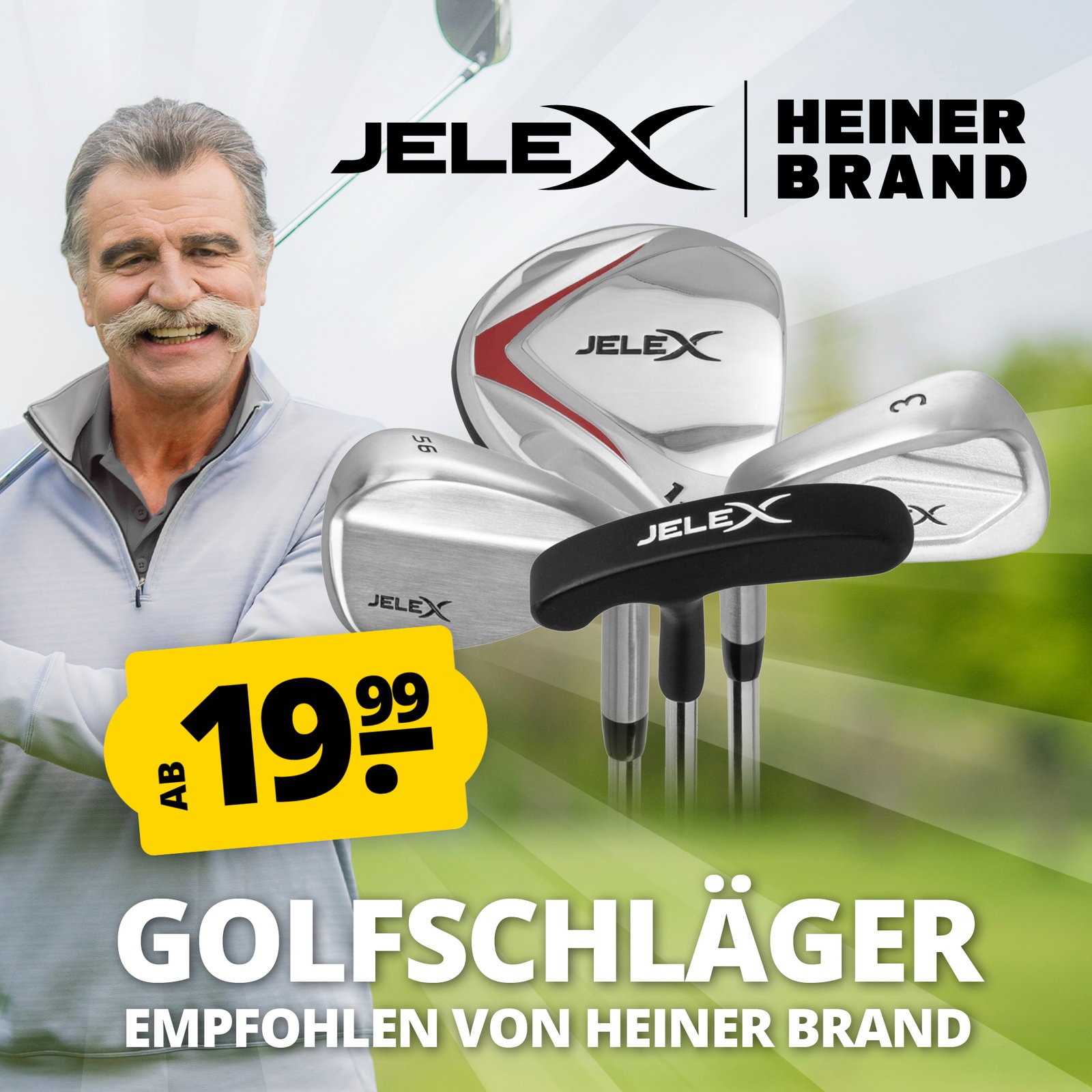 Golf Schläger empfohlen von Heiner Brand