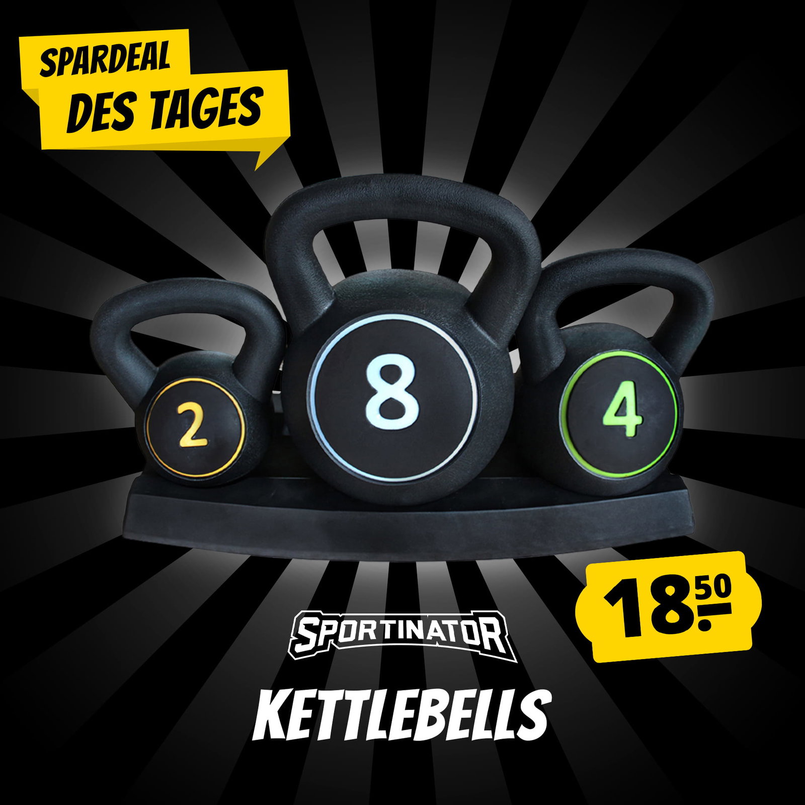 SPORTINATOR "Power" Kettlebell