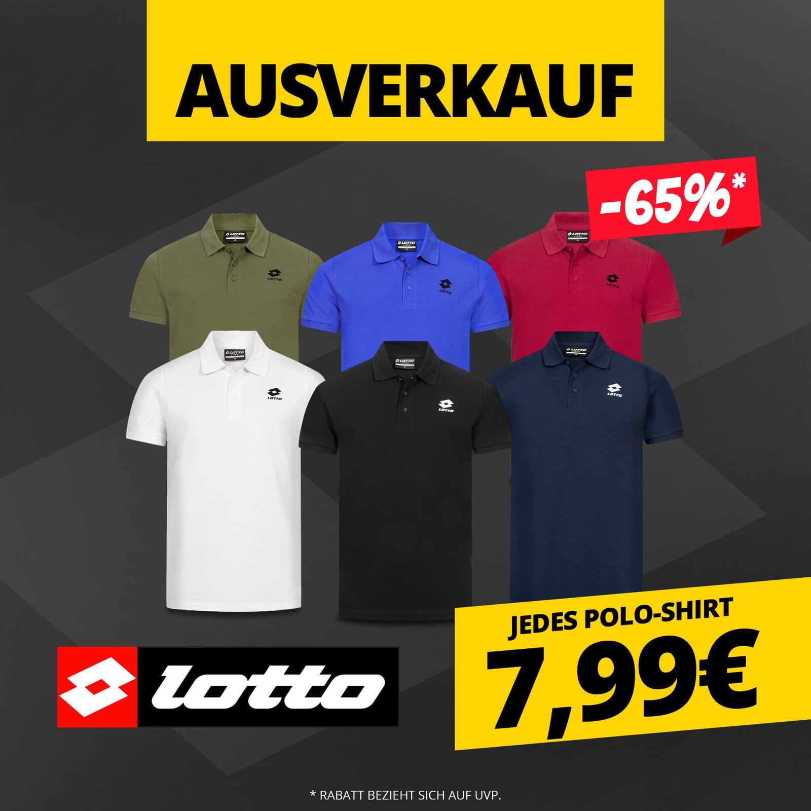 Ausverkauf: Lotto Polos