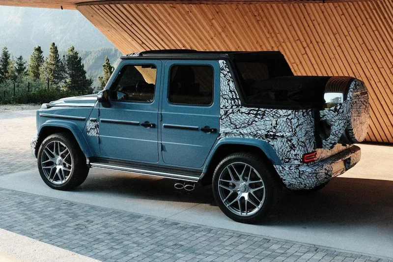 Bij deze nieuwe Mercedes-Benz G-klasse betaal je meer voor minder plaatwerk