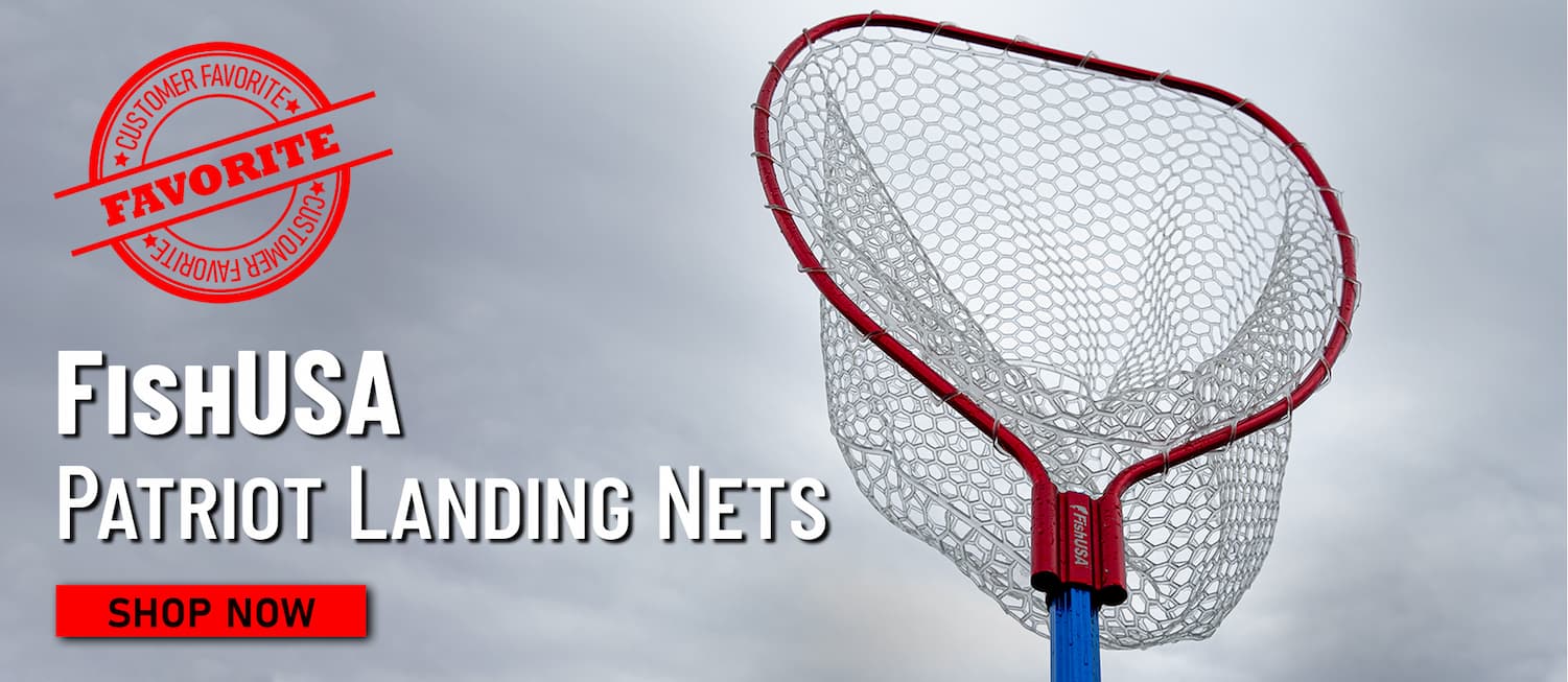 Customer Favorite! FishUSA Partiot Landing Nets Shop Now