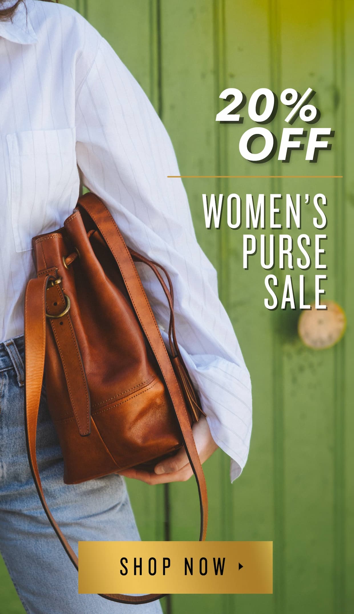20% off Purses