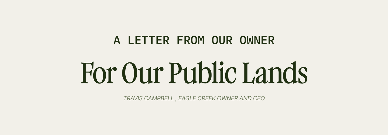 A Letter From Our Owner