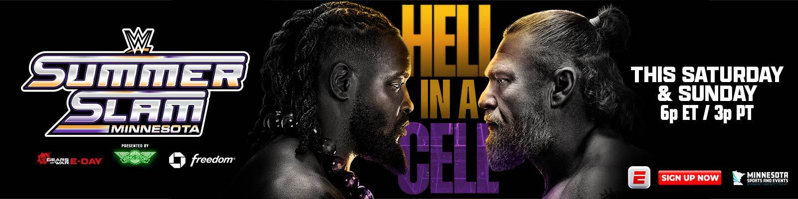 SummerSlam This Saturday and Sunday on the ESPN App