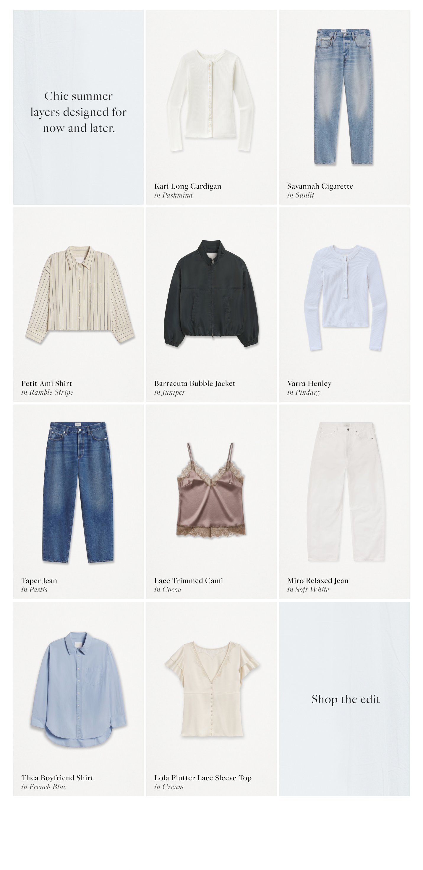Shop the edit