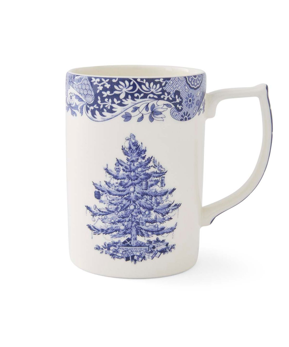 Blue Italian Christmas Tree Mug