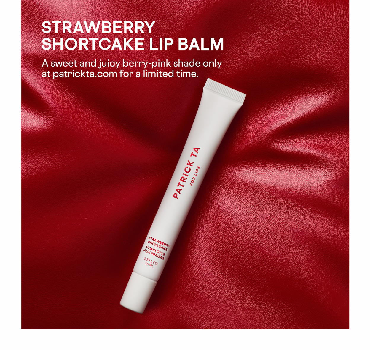STRAWBERRY SHORTCAKE LIP BALM