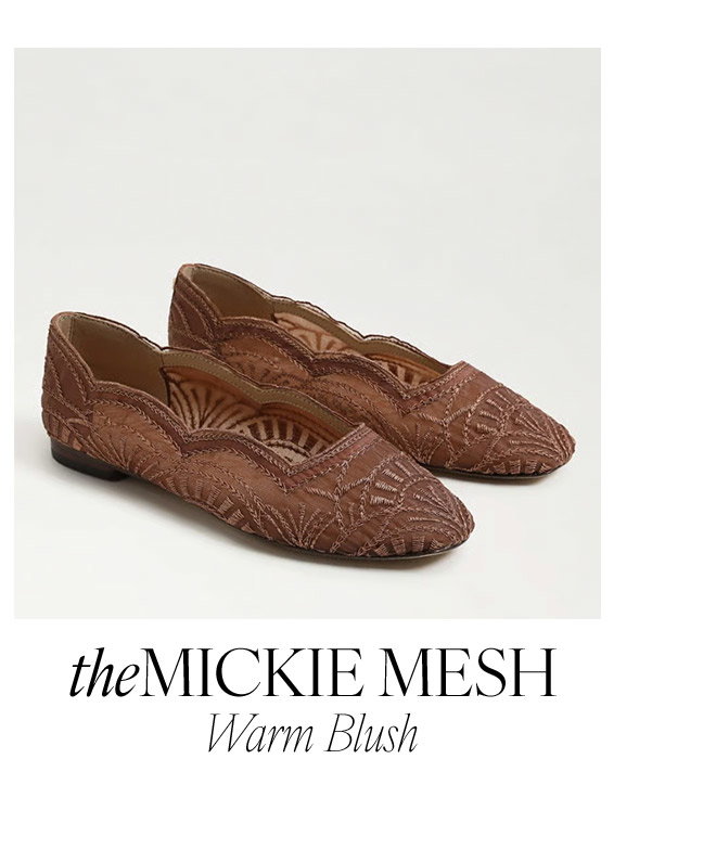 The Mickie Mesh | Warm Blush