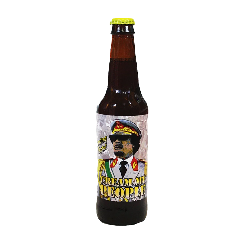 Image of Muammar Gaddafi Cream My People Soda