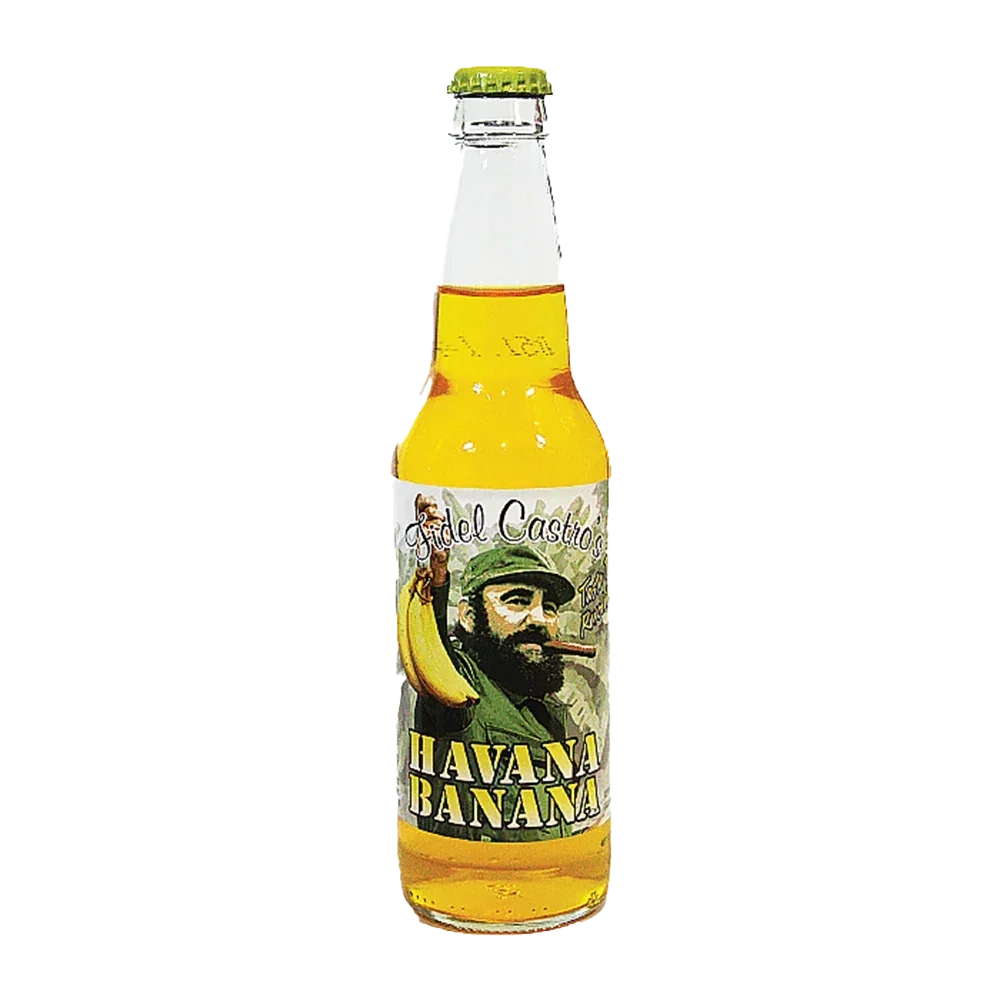 Image of Fidel Castro's Havana Banana Soda