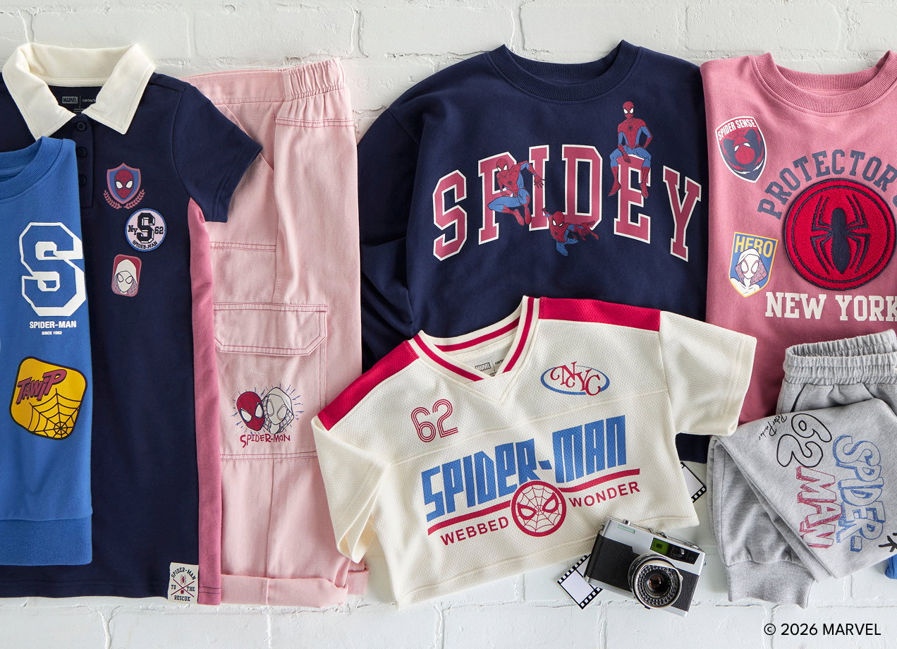 Our spidey senses are tingling! Suit up for a new school year in Marvel’s Spider-Man styles.