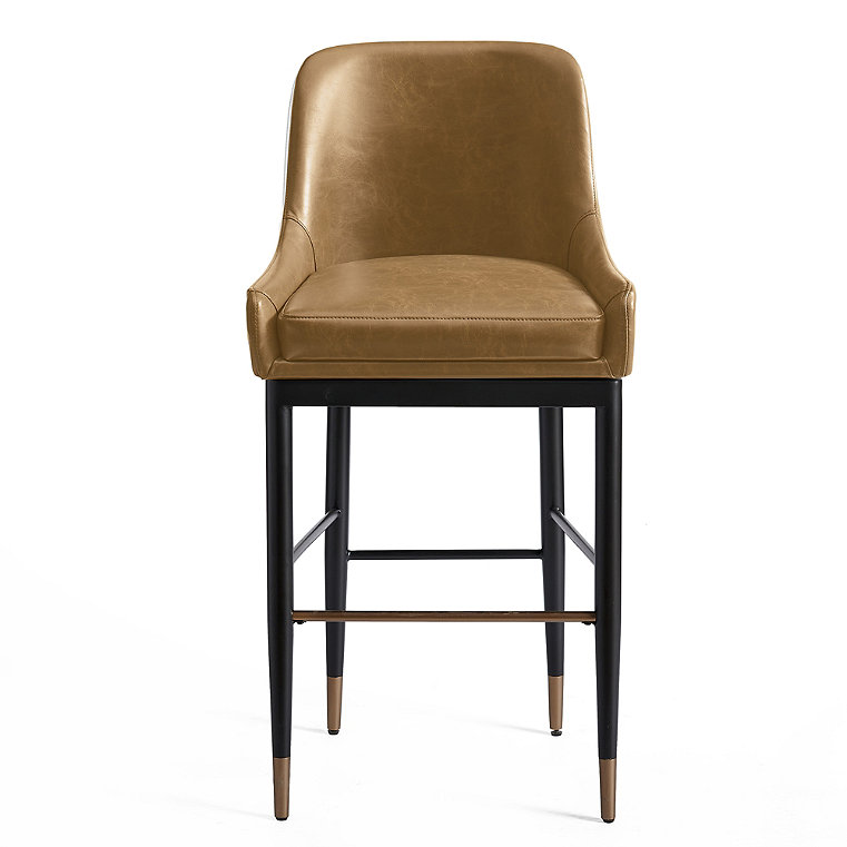 Lyndon Low Back Swivel Bar & Counter Stool