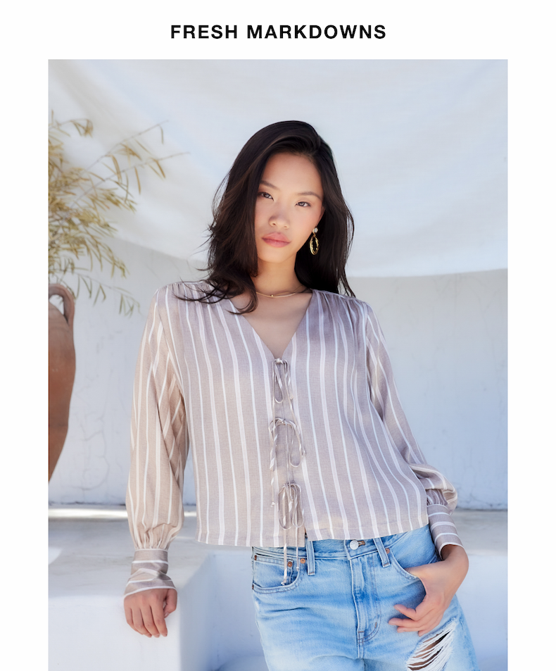 Kayla Bow Detail Blouse