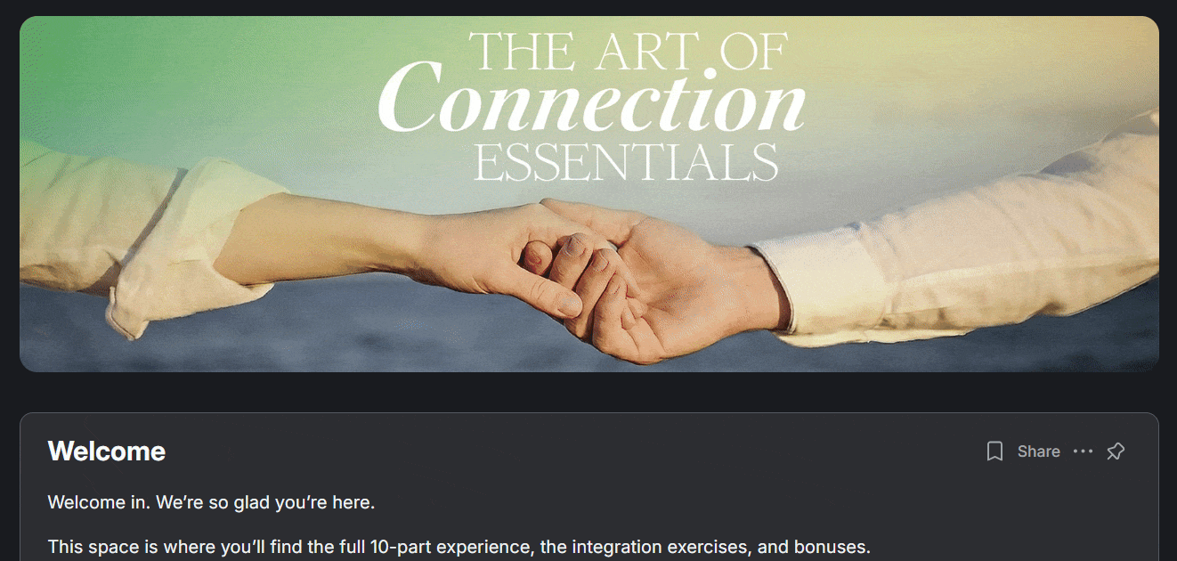 The Art of Connection Essentials