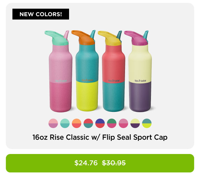 16oz Rise Classic with Flip Seal Sport Cap