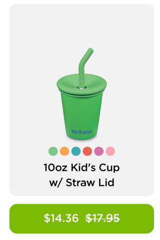 10oz Kid's Cup with Straw