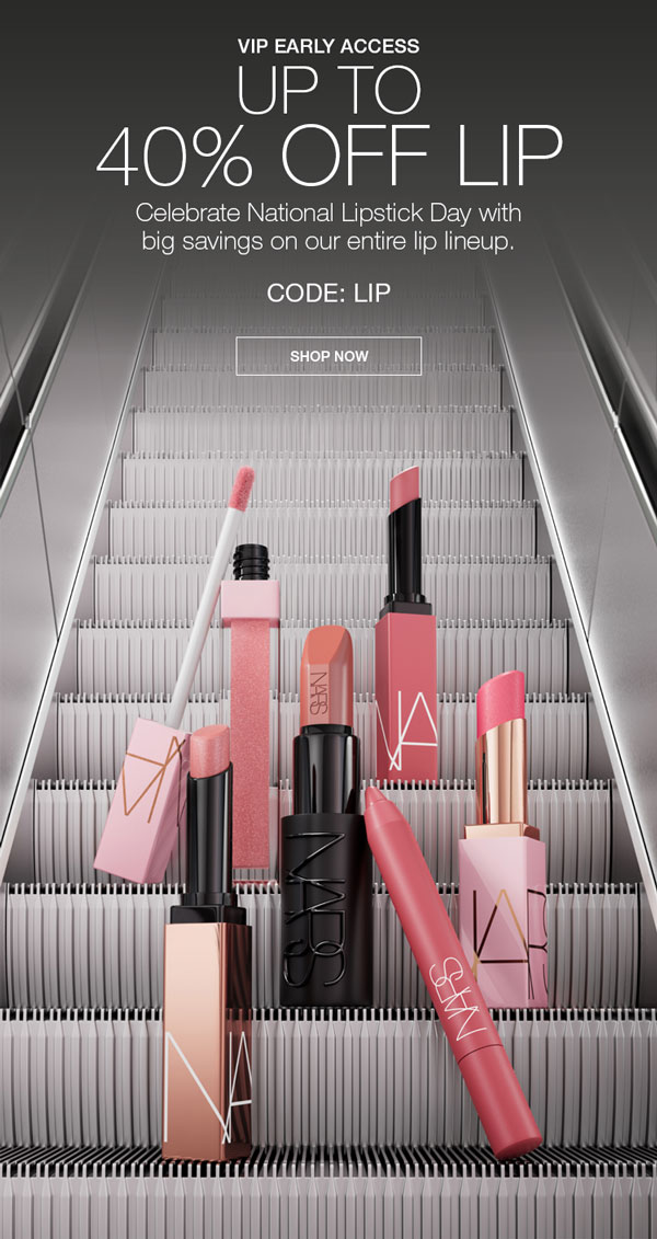 Shop up to 40% off lips.