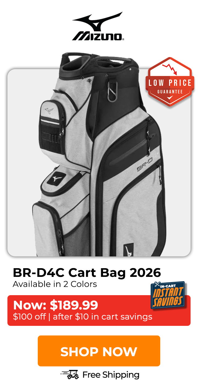 Mizuno BR-D4C Cart Bag 2026 - ON SALE