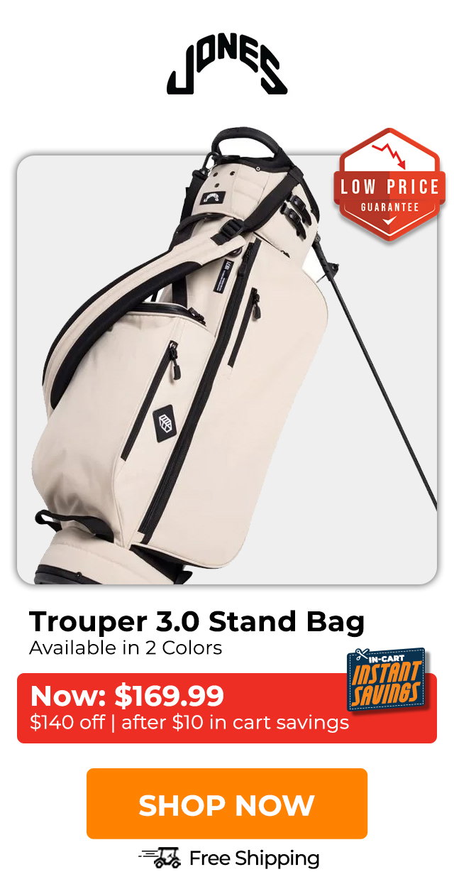 Jones Trouper 3.0 Stand Bag - ON SALE