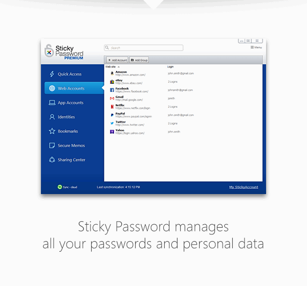 StickyPassword - feature nr 2