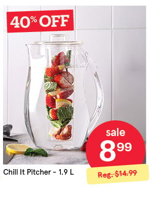 KSP CHILL IT PITCHER 3PC CLEAR