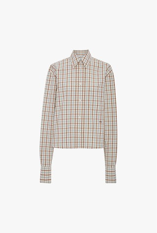 Ellys Shirt In Multi-White Check