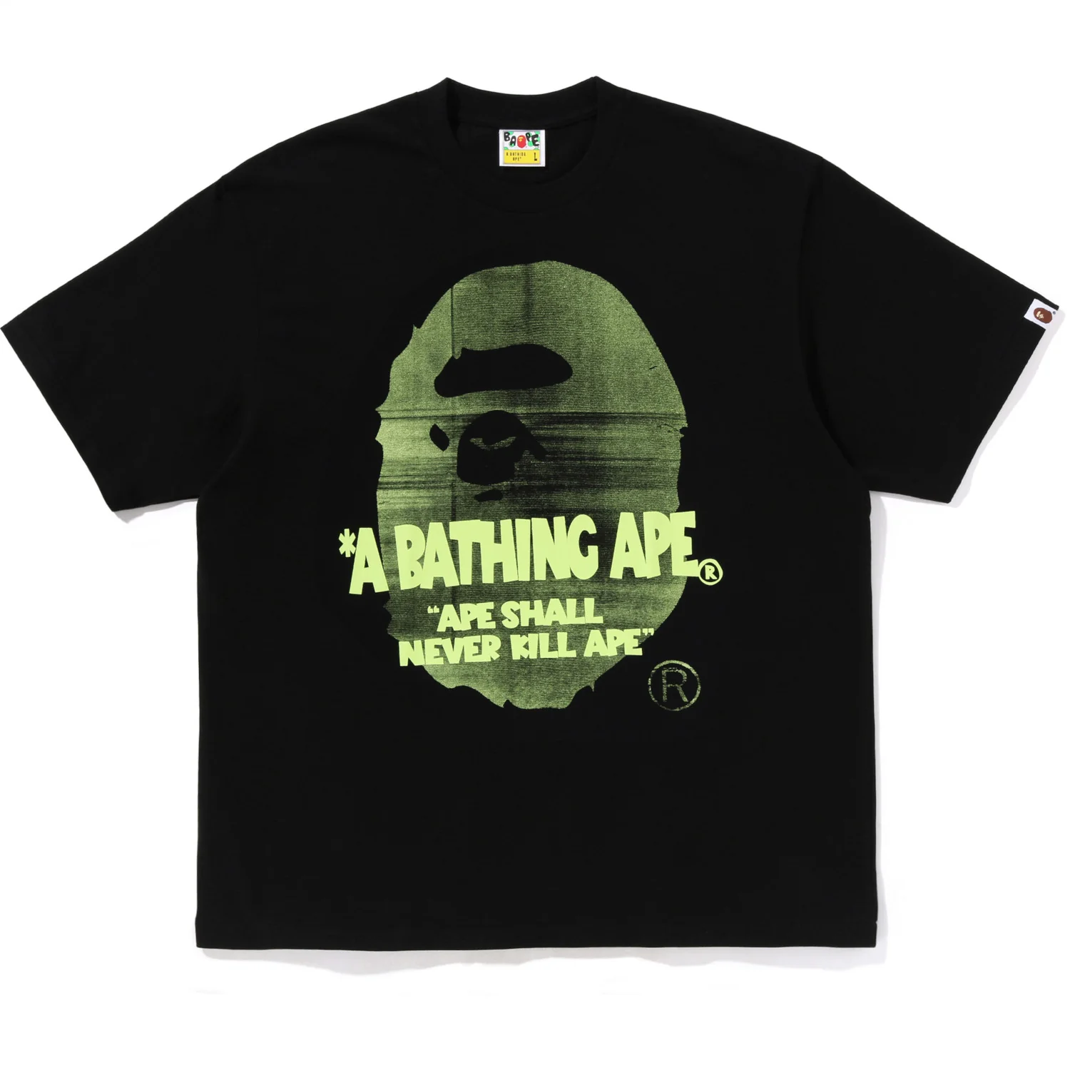 Image of SPRAY APE HEAD RELAXED FIT TEE MENS